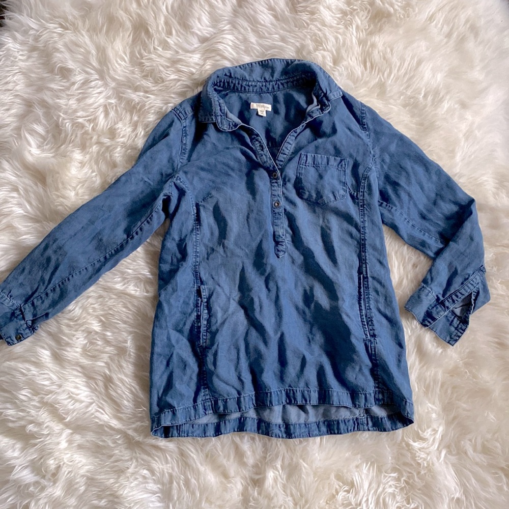 NWOT J. Jill Denim shirt